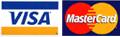 picture of visa and mastercard logos