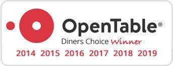 Open Table Diner's Choice Award