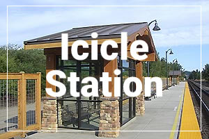Icicle Station Amtrak Leavenworth