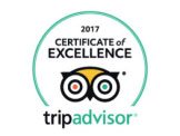 TripAdvisor Certificate of Excellence