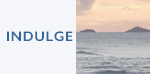 Navbar INDULGE Breakfast, dining, massages recipes
